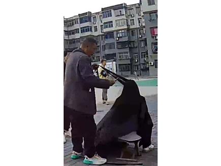 保留发型剪长头发视频（三）