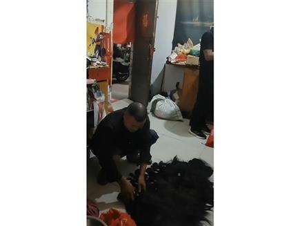 剪长头发视频（25）